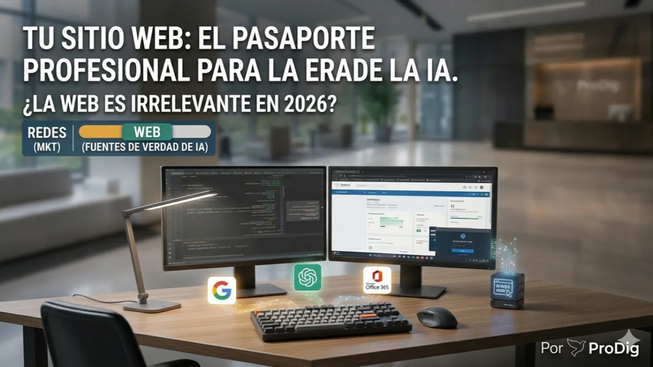 Web en 2026 - artículo sobre relevancia de la web en la era de la IA